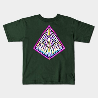 Kaleidoscopic Carat Kids T-Shirt